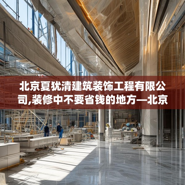 北京夏犹清建筑装饰工程有限公司,装修中不要省钱的地方—北京夏犹清建筑装饰工程有限公司453.a329b330c333fgy.340uyk