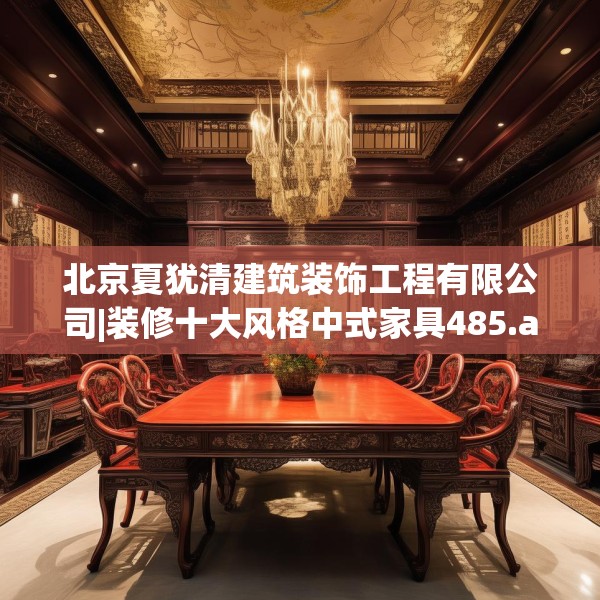 北京夏犹清建筑装饰工程有限公司|装修十大风格中式家具485.a361b362c365fgy.372bnbn