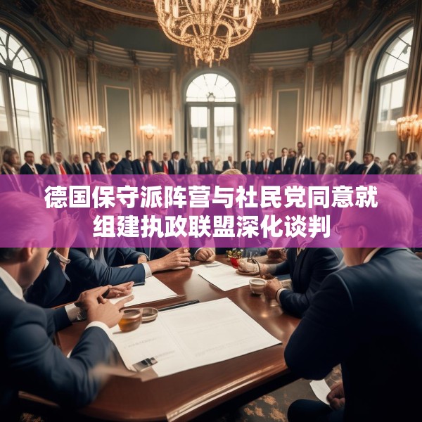德国保守派阵营与社民党同意就组建执政联盟深化谈判