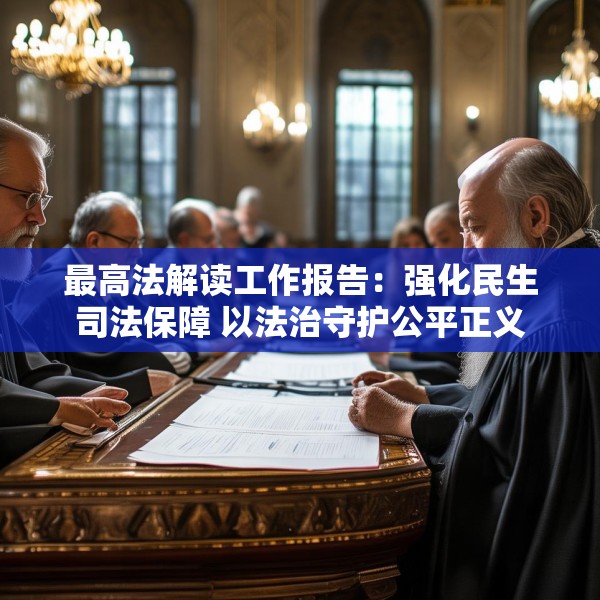 最高法解读工作报告：强化民生司法保障 以法治守护公平正义