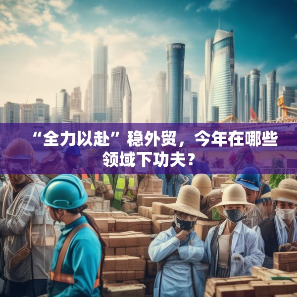 “全力以赴”稳外贸，今年在哪些领域下功夫？