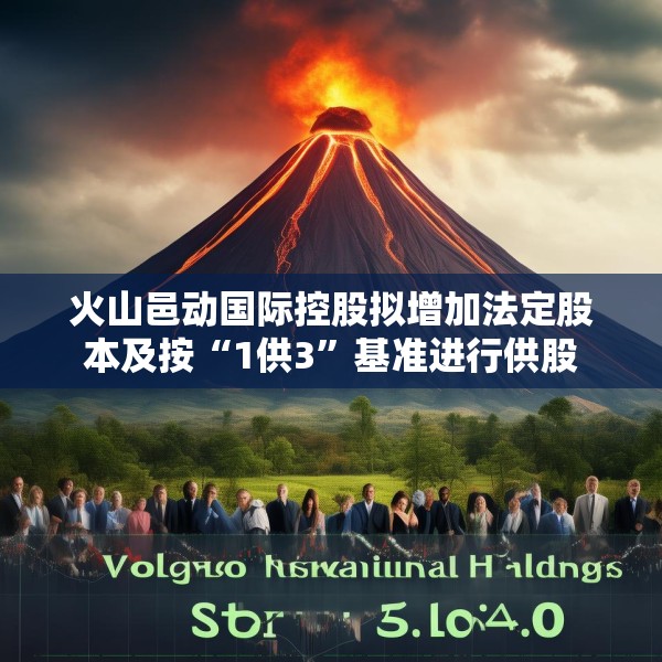 火山邑动国际控股拟增加法定股本及按“1供3”基准进行供股