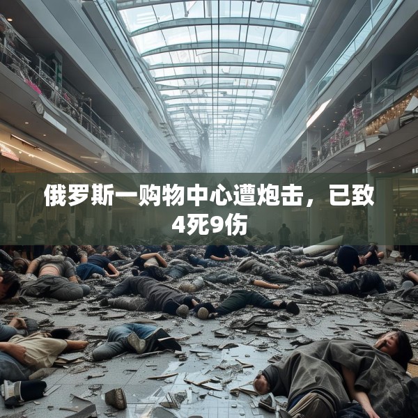 俄罗斯一购物中心遭炮击，已致4死9伤