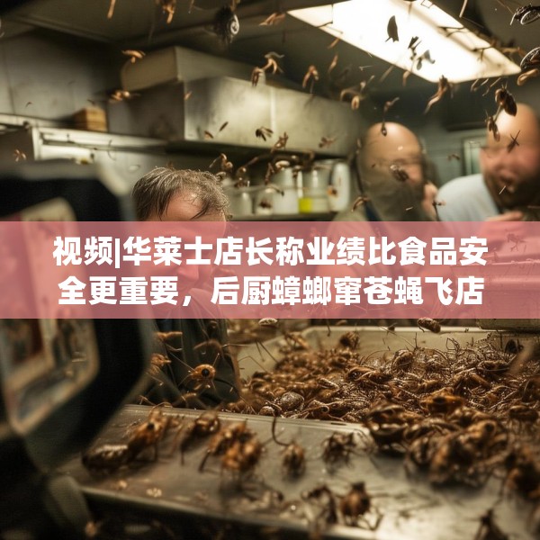 视频|华莱士店长称业绩比食品安全更重要，后厨蟑螂窜苍蝇飞店员漠视
