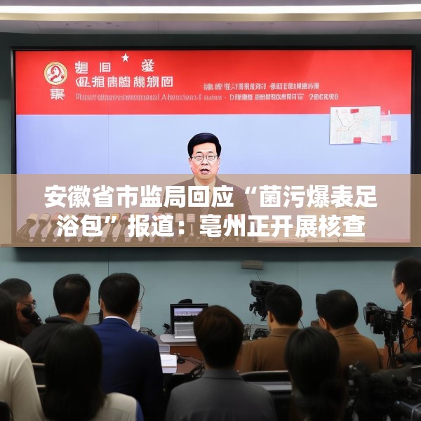 安徽省市监局回应“菌污爆表足浴包”报道：亳州正开展核查