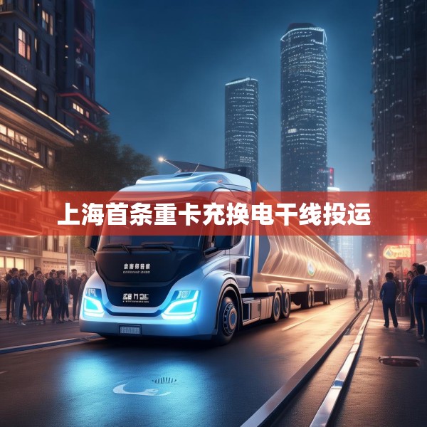 上海首条重卡充换电干线投运