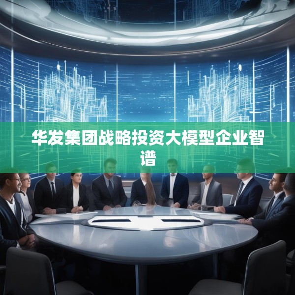 华发集团战略投资大模型企业智谱