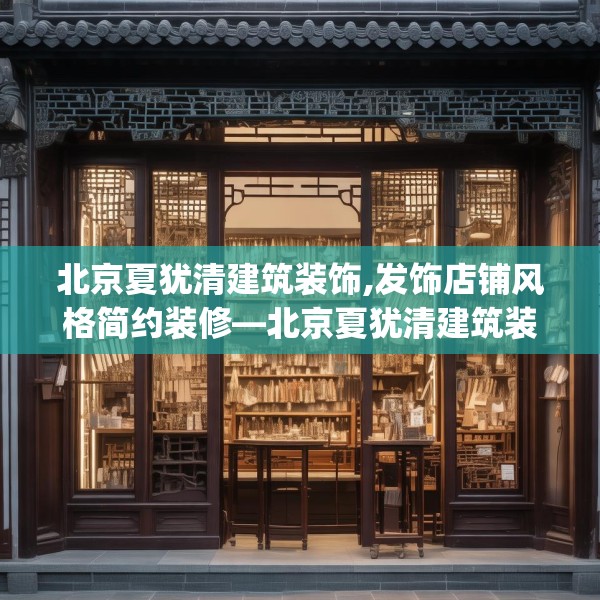 北京夏犹清建筑装饰,发饰店铺风格简约装修—北京夏犹清建筑装饰480.a356b357c360fgy.367lkjl