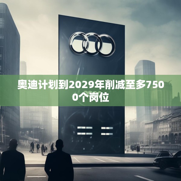 奥迪计划到2029年削减至多7500个岗位