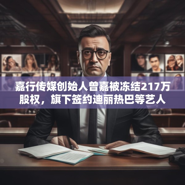 嘉行传媒创始人曾嘉被冻结217万股权，旗下签约迪丽热巴等艺人