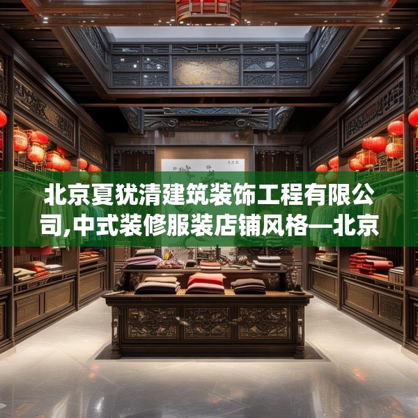 北京夏犹清建筑装饰工程有限公司,中式装修服装店铺风格—北京夏犹清建筑装饰工程有限公司337.a213b214c217fgy.224poiy