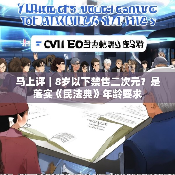 马上评｜8岁以下禁售二次元？是落实《民法典》年龄要求