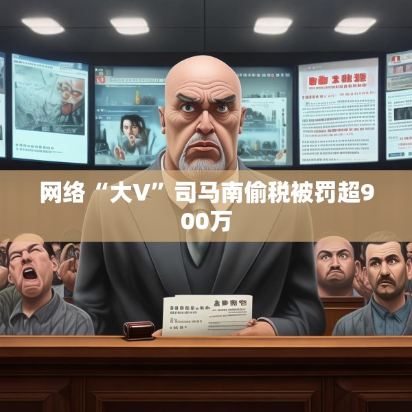 网络“大V”司马南偷税被罚超900万