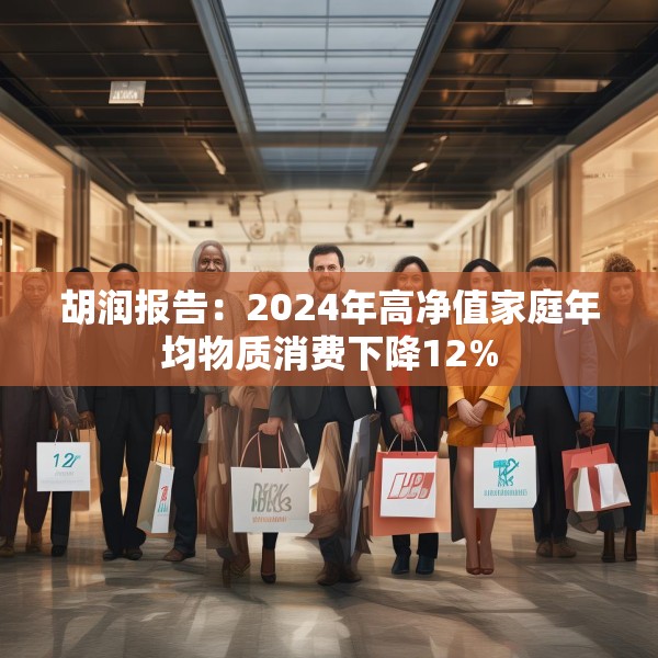 胡润报告：2024年高净值家庭年均物质消费下降12%