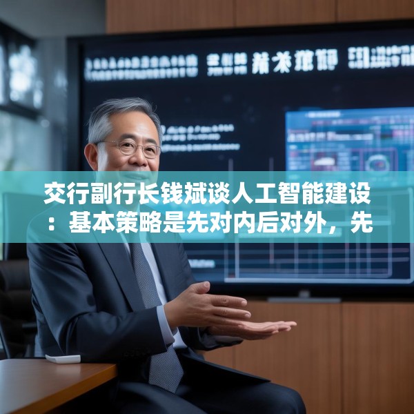交行副行长钱斌谈人工智能建设：基本策略是先对内后对外，先局部后整体