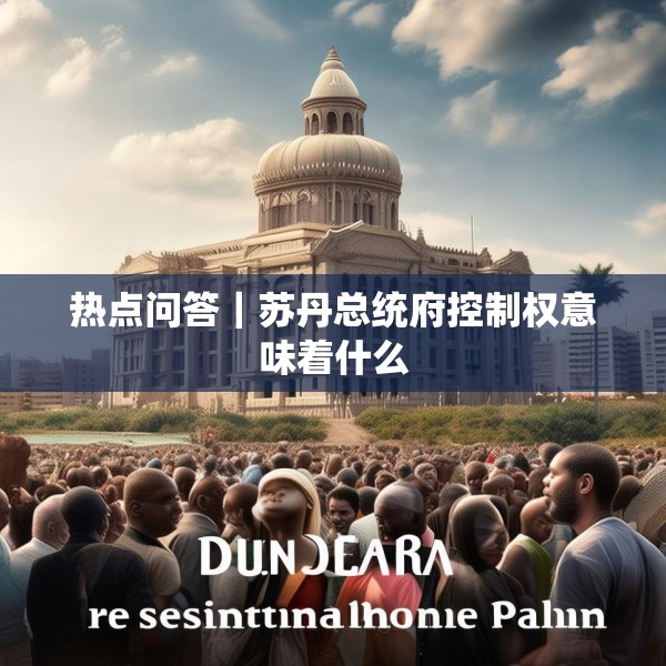 热点问答｜苏丹总统府控制权意味着什么