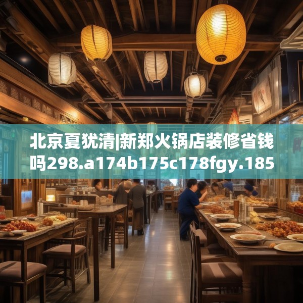 北京夏犹清|新郑火锅店装修省钱吗298.a174b175c178fgy.185sdA