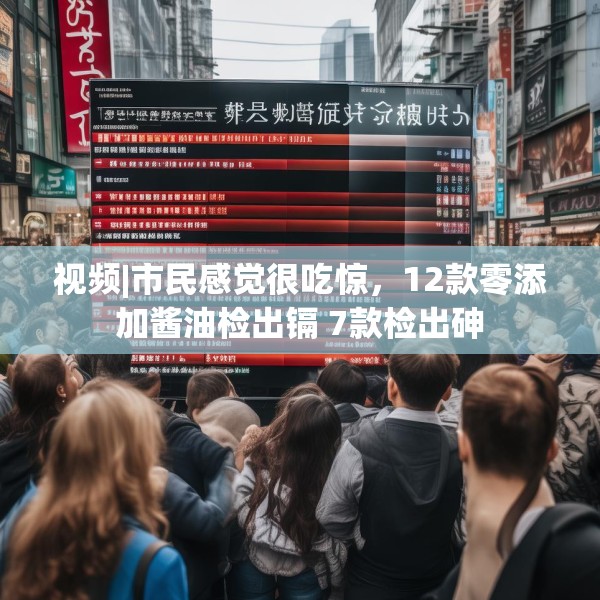 视频|市民感觉很吃惊，12款零添加酱油检出镉 7款检出砷