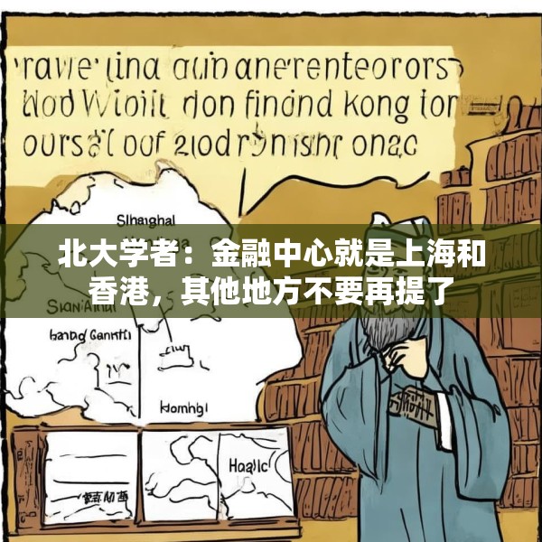 北大学者：金融中心就是上海和香港，其他地方不要再提了