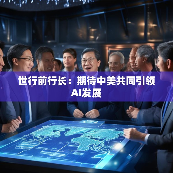 世行前行长：期待中美共同引领AI发展