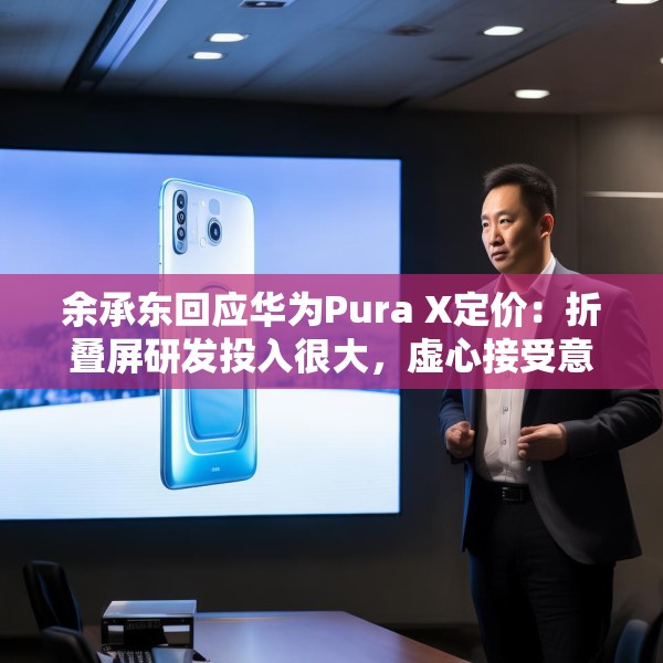 余承东回应华为Pura X定价：折叠屏研发投入很大，虚心接受意见