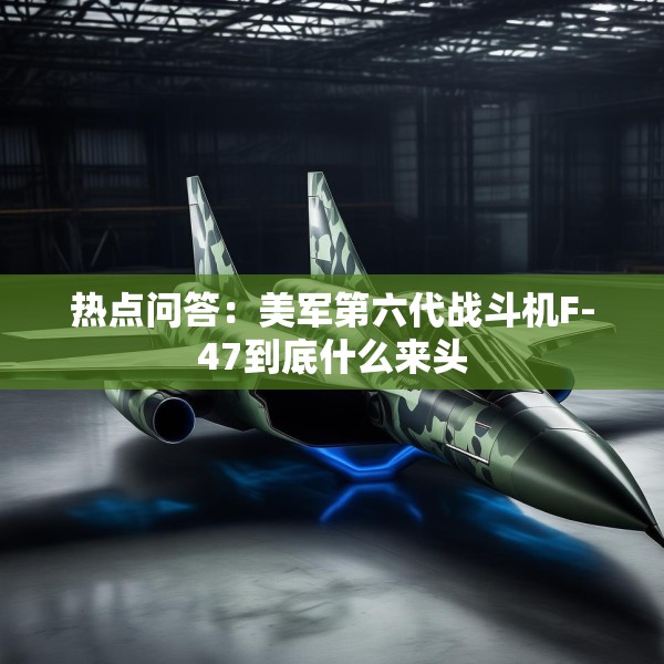 热点问答：美军第六代战斗机F-47到底什么来头