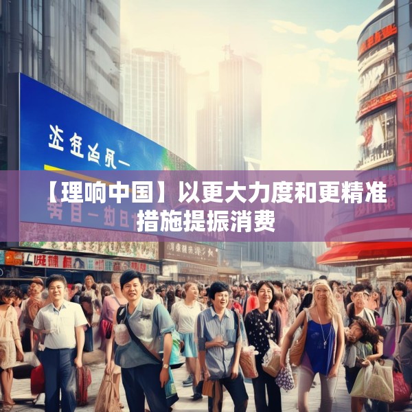 【理响中国】以更大力度和更精准措施提振消费