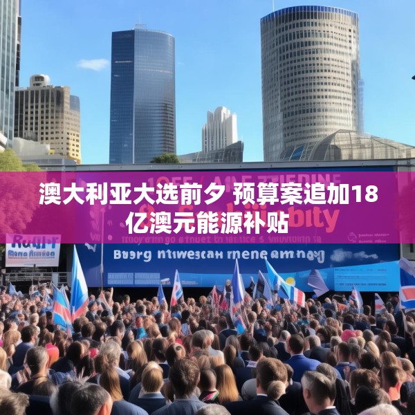澳大利亚大选前夕 预算案追加18亿澳元能源补贴
