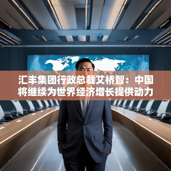 汇丰集团行政总裁艾桥智：中国将继续为世界经济增长提供动力