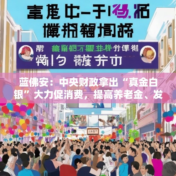 蓝佛安：中央财政拿出“真金白银”大力促消费，提高养老金、发放育儿补贴等增强消费能力