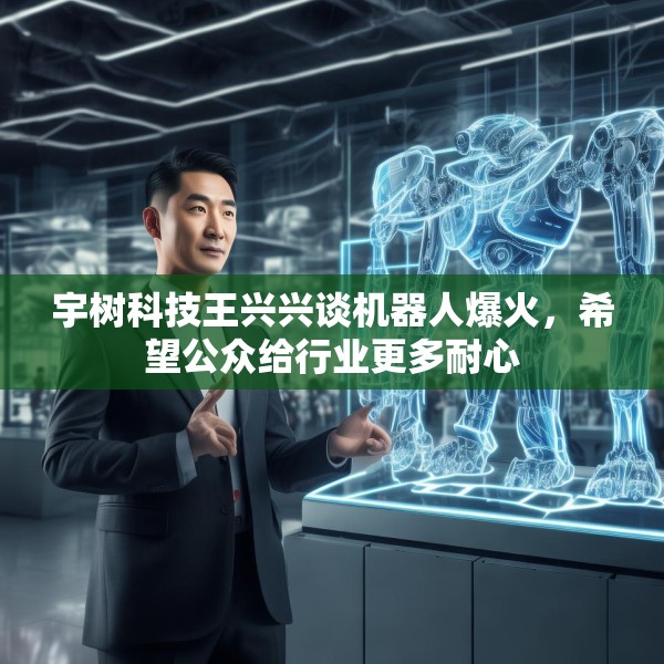 宇树科技王兴兴谈机器人爆火，希望公众给行业更多耐心