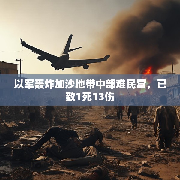 以军轰炸加沙地带中部难民营，已致1死13伤