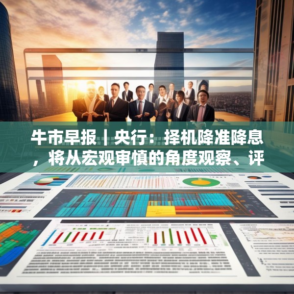 牛市早报｜央行：择机降准降息，将从宏观审慎的角度观察、评估债市运行情况