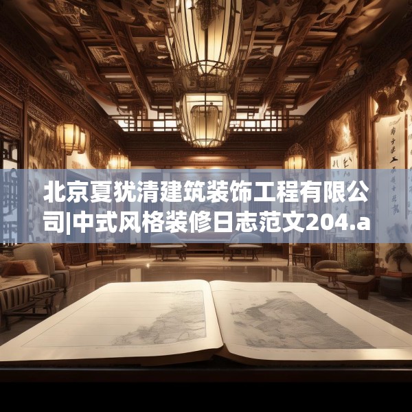 北京夏犹清建筑装饰工程有限公司|中式风格装修日志范文204.a80b81c84fgy.91dsfds