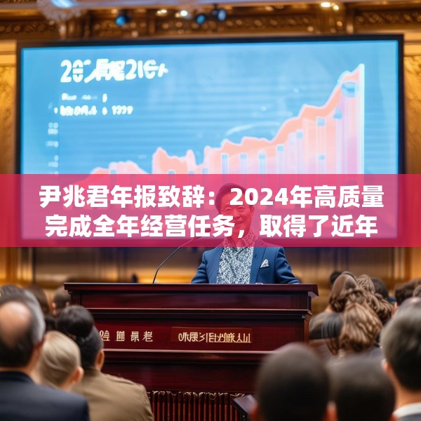 尹兆君年报致辞：2024年高质量完成全年经营任务，取得了近年来最好的经营业绩