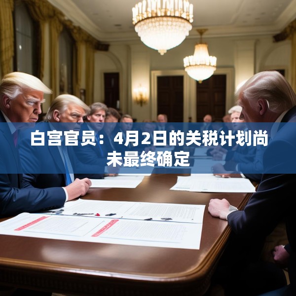 白宫官员：4月2日的关税计划尚未最终确定