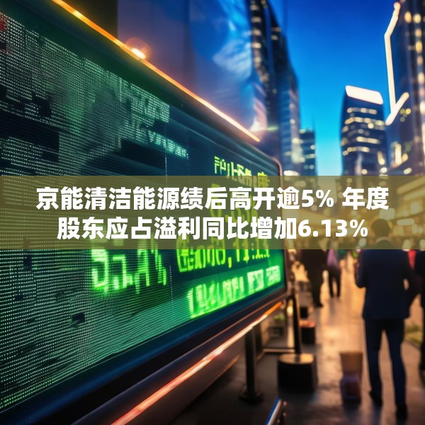 京能清洁能源绩后高开逾5% 年度股东应占溢利同比增加6.13%