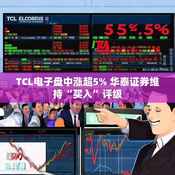 TCL电子盘中涨超5% 华泰证券维持“买入”评级
