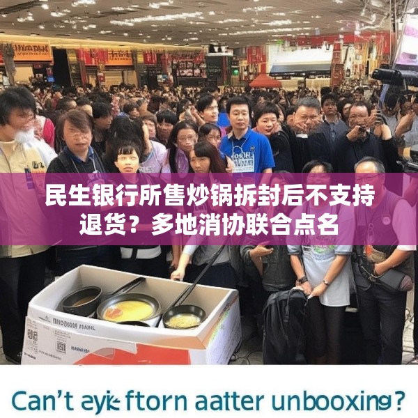 民生银行所售炒锅拆封后不支持退货？多地消协联合点名
