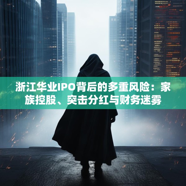 浙江华业IPO背后的多重风险：家族控股、突击分红与财务迷雾