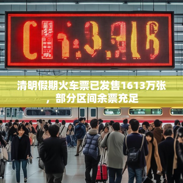 清明假期火车票已发售1613万张，部分区间余票充足