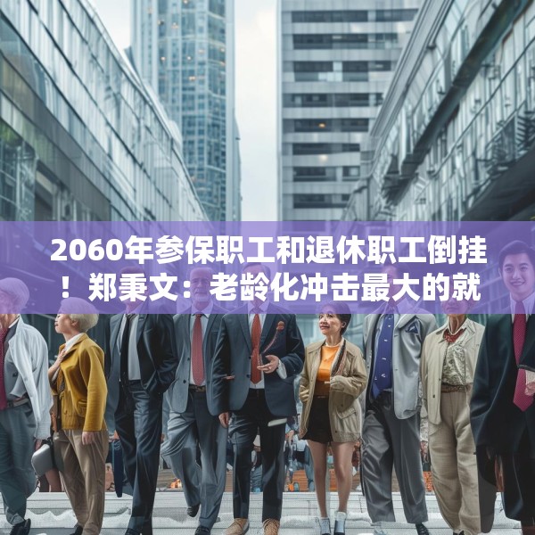 2060年参保职工和退休职工倒挂！郑秉文：老龄化冲击最大的就是养老金制度