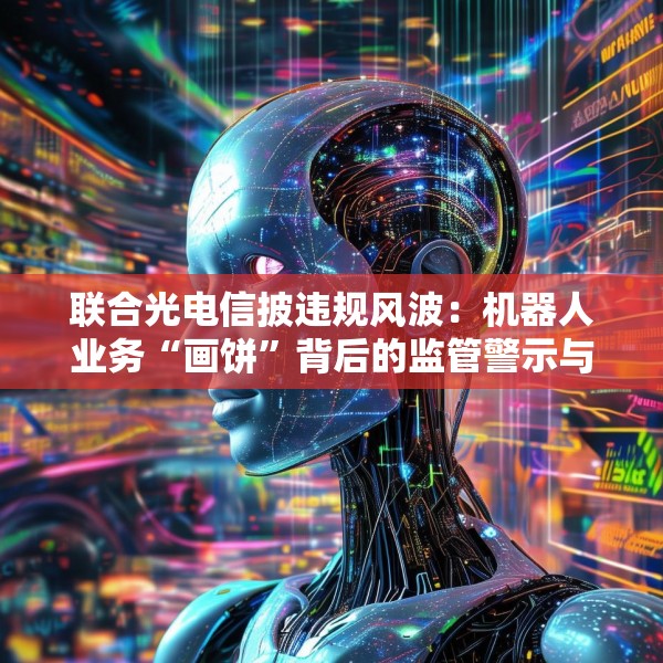 联合光电信披违规风波：机器人业务“画饼”背后的监管警示与战略迷途