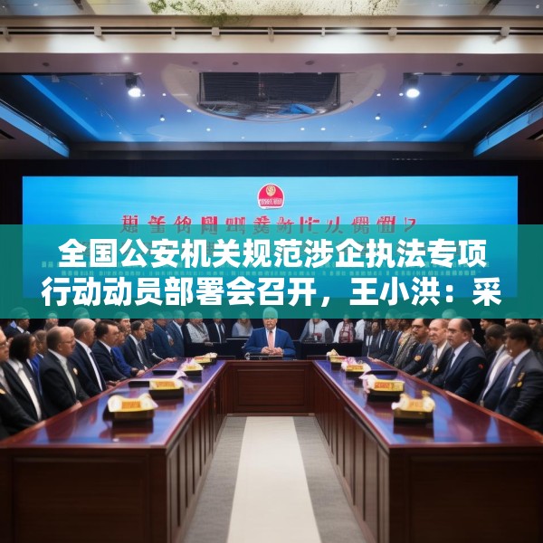 全国公安机关规范涉企执法专项行动动员部署会召开，王小洪：采取更具针对性、更有实效性的措施