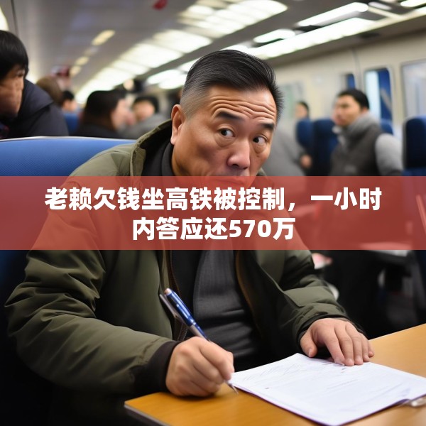 老赖欠钱坐高铁被控制，一小时内答应还570万