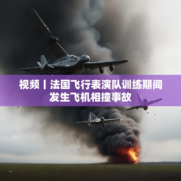 视频丨法国飞行表演队训练期间发生飞机相撞事故
