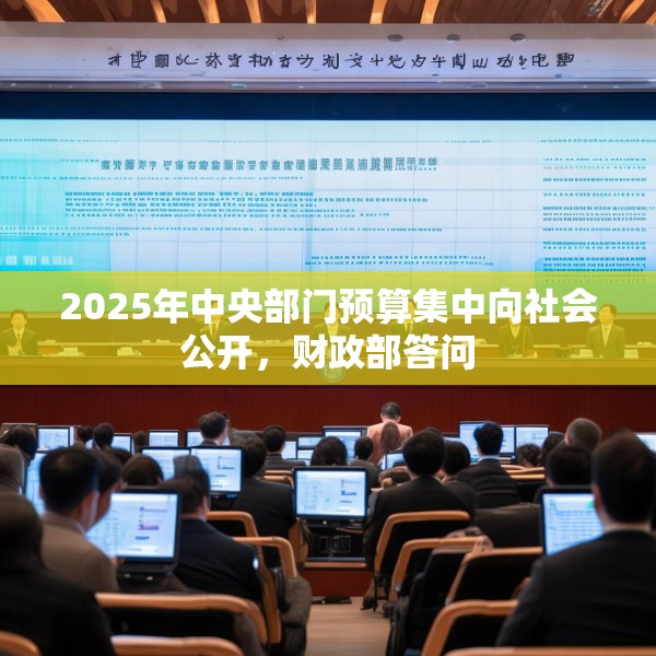 2025年中央部门预算集中向社会公开，财政部答问