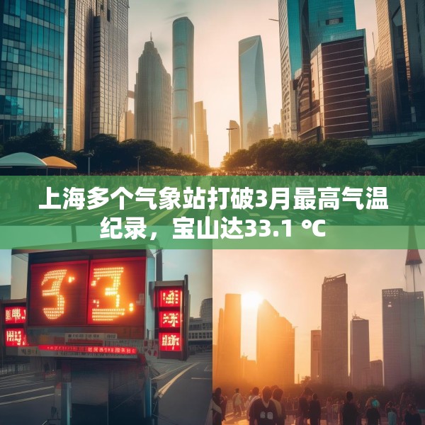 上海多个气象站打破3月最高气温纪录，宝山达33.1 ℃