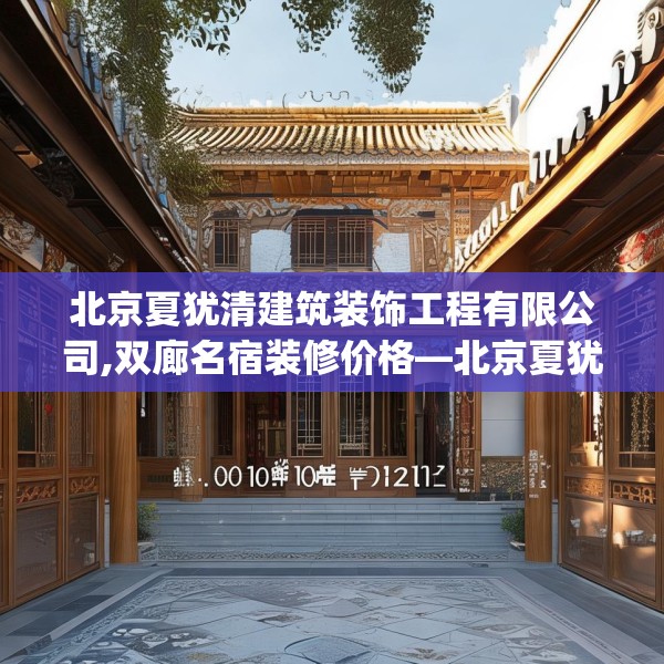 北京夏犹清建筑装饰工程有限公司,双廊名宿装修价格—北京夏犹清建筑装饰工程有限公司504.a380b381c384fgy.391nbn