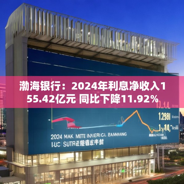 渤海银行：2024年利息净收入155.42亿元 同比下降11.92%